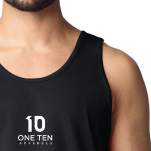 Camiseta sin mangas negra para hombre, 100% algodón, chaleco sin mangas, transpirable, para gimnasio, fitness, entrenamiento, informal, lisa, suave, para verano, OEM - Product Image 4