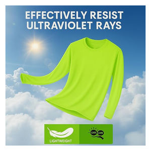 Camiseta Deportiva de Compresión de Manga Larga de Secado Rápido y Transpirable de Alta Calidad para Hombre, Camiseta Lisa con Logotipo Personalizado de Moda para Clubes de Videojuegos - Product Image 3