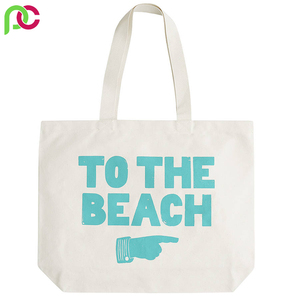 Toile de coton faite à la main en lin écologique promotionnel avec logo imprimé personnalisé fourre-tout pour femmes sacs à provisions sac de plage personnalisé - Product Image 5