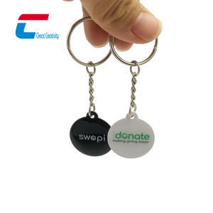 NFC Epoxy Pet id Tag QR <b>Code</b> Pet Tracking Epoxy NFC Sticker NTAG RFID epoxy keychain hang tag - Product Image 2