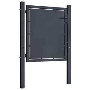 Puerta de Jardín de Acero Antracita de 39.4x29.5 Pulgadas - Product Image 2