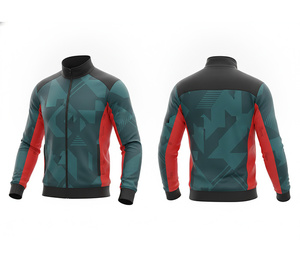 Chaqueta Deportiva de Sublimación Completa de Alta Calidad, Ropa para Correr y Fitness, Cálida, Transpirable y de Secado Rápido |   Tallas Hombre Mujer Juvenil - Product Image 1