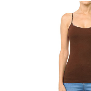 Camiseta Deportiva de Mujer de Alta Elasticidad y Secado Rápido, Tejida, con Logotipo Personalizado en la Parte Delantera, para Yoga, Danza y Deportes - Product Image 3