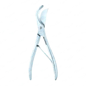 Instrumento Médico, Tijeras para Huesos Lisos de 22 cm, Pinzas de Neurocirujano, Instrumentos Quirúrgicos Básicos de Acero Inoxidable, Herramientas Quirúrgicas Manuales - Product Image 1
