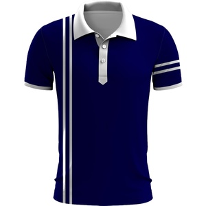 ออกแบบชุดยูนิฟอร์มสำนักงาน เสื้อโปโลชาย ผ้าคอตตอนผสมโพลีเอสเตอร์คุณภาพสูง พิมพ์ลายแบบซับลิเมชั่น สำหรับกอล์ฟ ผลิตโดย BS 2027 - Product Image 4