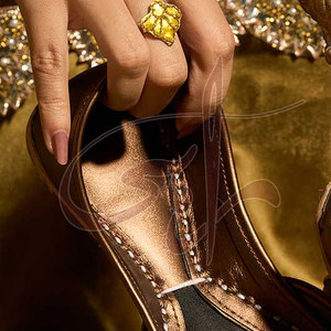 Chaussures Khussa pour femmes de qualité supérieure, tendance mode haute performance, imprimées, antidérapantes, personnalisables, toutes saisons - Product Image 6