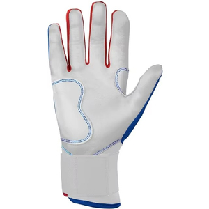 OEM Service Baseball Batting Gloves with Soft Grip Palm Stretch Fit Construction Ventilated Fabric and Custom Logo Wholesale - Product Image 3
