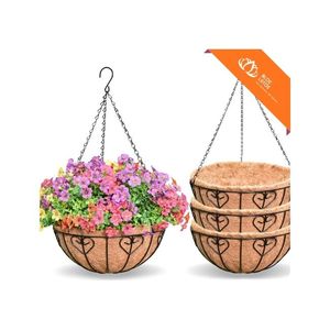 Meilleures ventes : Pot en fibre de coco biodégradable et écologique avec trou de drainage pour la germination des semis, la croissance des jeunes plantes et la pépinière domestique - Product Image 1