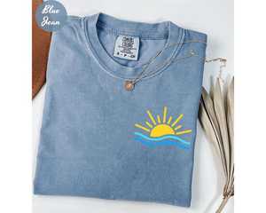 เสื้อยืดแฟชั่นฤดูร้อนชายหาด ผ้าฝ้ายนุ่ม คอกลม แขนครึ่งตัว สไตล์ฮิปฮอป สำหรับผู้หญิง ลดราคา - Product Image 2