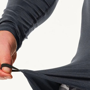 Vêtements de fitness pour hommes, rashguard à manches courtes sur mesure, respirant et avec logo imprimable, vente en ligne, service OEM disponible - Product Image 5