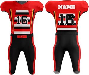 Uniforme de Fútbol Americano de Estilo Único a Precio Económico, Uniforme Profesional de Fútbol Americano para Jóvenes, Venta al Por Mayor - Product Image 4
