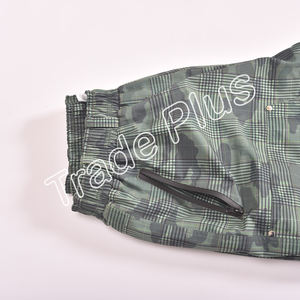 Pantalones de nieve holgados impermeables de color beige Oliva de dos tonos más vendidos con cintura elástica y Forro cálido aislado - Product Image 3