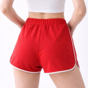 Women Casual Sports Shorts Breathable Quick Dry Elastic Waist Summer Soft Fabric Lightweight Comfort Adjustable <b>Drawstring</b> - Product Image 2
