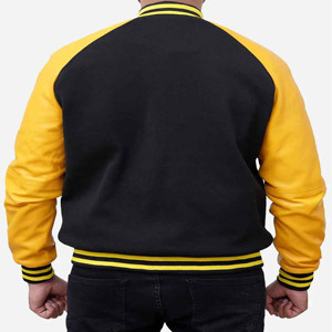 Men's High Quality Casual <b>Winter</b> Wool Bomber Jacket Breathable Polyester Crocheted Windproof Fur <b>Decoration</b> Zipper Plus Size - Product Image 6