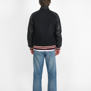 Premium Varsity <b>Jacket</b> For <b>Man</b> Classic College Style Fashionable Winter <b>Warm</b> Outerwear For Daily Use - Product Image 5