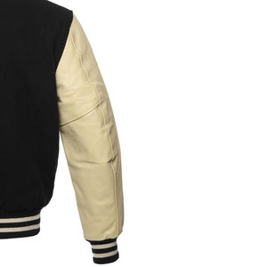 Chaqueta Deportiva Varsity de Béisbol con Diseño de Logotipo Personalizado, Chaqueta de Trabajo Estilo Letterman para Hombre - Product Image 5