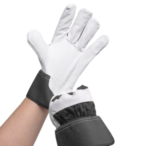 Guantes de Seguridad Industriales Antiestáticos de Piel de Oveja Canadiense, Diseño Nuevo, Puño Reforzado con Goma, Uso General, Duraderos - Product Image 5