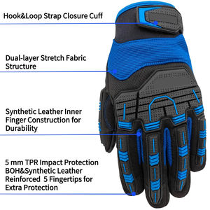 Nuevos Guantes de Conducción de Cuero Marrón con Pantalla Táctil, Cierre de Botón a Presión, Perforados, con Logotipo Personalizado para Hombre - Product Image 4