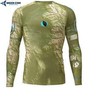 Chemise de compression sportive à manches longues UPF50+ avec logo personnalisé OEM, respirante, séchage rapide, antibactérienne, haute qualité - Product Image 4