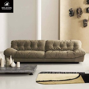 Sofa 4-seater Minimalis Berkualitas Tinggi, Terlaris, Lembut, Kasual, Modern, Furnitur Ruang Tamu Buatan Khusus - Product Image 1