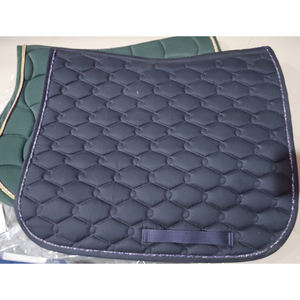 <b>FOR</b> <b>SALE</b> Dressage HORSE saddle ENGLISH SADDLE PAD COLOR RIDING PADS BLACK IN DOLLAR 5 CREDIT CARD ACCEPTED SIZE FULL COB - Product Image 1