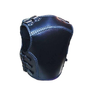 Promotion Best Selling For Adult Men Leather Vest Genuine Leather In New Style High Quality Fashion Breathable Leather Vest - Product Image 4