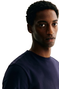 Marque personnalisée imprimée teinte Slim Fit 100% coton T-Shirt d'été hommes Jersey à manches courtes respirant confortable tricoté haut - Product Image 3