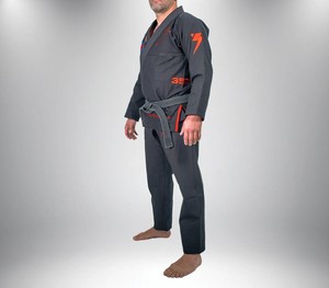Uniforme de Taekwondo y BJJ de Poliéster/Algodón Elástico, Ligero y Transpirable, de Calidad Profesional para Entrenamiento de Artes Marciales - Product Image 2