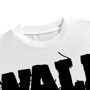 Camiseta Gráfica Personalizada Extra Grande, 100% Algodón Ecológico, Transpirable, Estilo Urbano, con Estampado 'Walk with God', Hip Hop, Fabricante OEM - Product Image 5