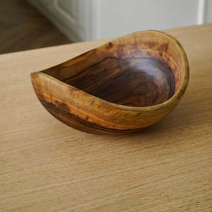 Cuencos de Madera Modernos Hechos a Mano para Servicio de Catering de Bodas, Diseño Personalizado, Cuenco para Servir Ensaladas y Frutas, Cuenco de Madera Natural de Lujo - Product Image 6