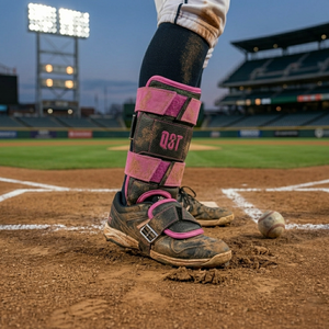 Wholesale Custom Durable Lightweight Baseball Shin Guard Professional Protection PU Leather Non-Slip Hook Loop Closure Leg Guard - Product Image 3