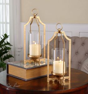 Decorative Artisan Metal And Glass <b>Hurricane</b> Candle Holder Beautiful Handmade <b>Lantern</b> For Gift Giving Home Decoration Purpose - Product Image 5
