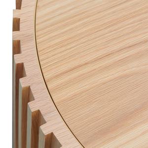 Mesa de Centro de Diseño Moderno Hecha de Madera de Teca Sólida de Alta Calidad con Acabado Natural, Apta para Uso en Interiores o Exteriores - Product Image 5