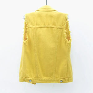 Chaqueta vaquera informal para mujer, estilo vintage, con múltiples bolsillos, tipo ropa de trabajo - Product Image 1