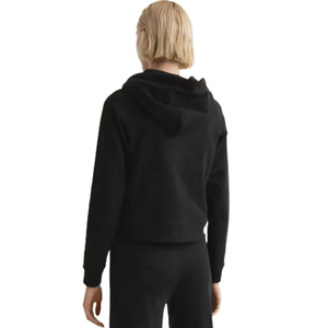 Custom Women's Slim Fit Full <b>Zip</b> Hoodie Lightweight Fleece <b>Hooded</b> Sweatshirt Casual Activewear Jacket OEM ODM Supplier - Product Image 2
