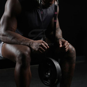 Arnés de gimnasio para entrenamiento de fuerza del cuello con correa y cadena duraderas para equipo de entrenamiento físico para uso en el hogar y el gimnasio - Product Image 4