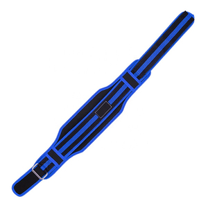 High Quality Non-Slip Breathable Adjustable for Unisex Custom Logo Gym Leather Weight Lifting Belt Cowhide Material <b>Back</b> <b>Support</b> - Product Image 3