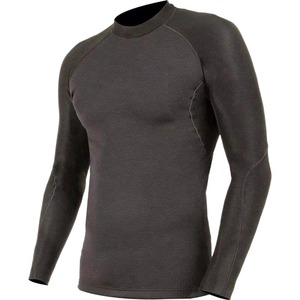 Camiseta deportiva de compresión premium para hombre, de secado rápido, para entrenamiento, gimnasio, fitness, ropa deportiva transpirable, protección UV. - Product Image 1
