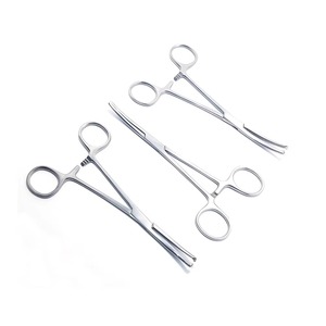 Pinzas Kocher HERMANN MEDITECH de 140 mm Curvas 312-318-140, Juego de Instrumentos Quirúrgicos Manuales de Acero Inoxidable con Certificación CE - Product Image 6