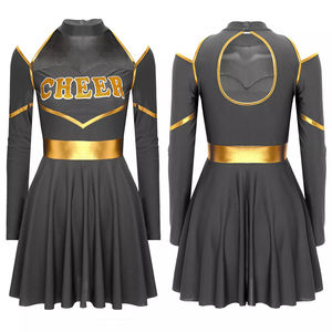 Uniformes de Animadoras Personalizados OEM para Equipos de Baile, Uniformes de Animadoras Personalizables, Atuendo de Animadoras Personalizable - Product Image 1