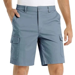 Premium Men Outdoor Cargo Shorts Custom Manufacturer Breathable Solid Pattern Shorts for Casual - Product Image 2