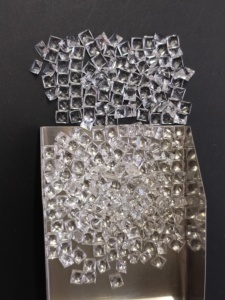 Topaze blanche naturelle 3,5 mm, taille princesse carrée, pierres précieuses de qualité supérieure pour la fabrication de bijoux - Product Image 3