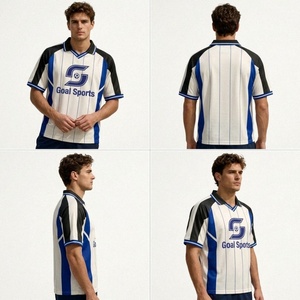 Goal Sports Camisetas de Fútbol Sublimadas Unisex, Uniformes de Equipo Personalizados, Camisetas de Fútbol de Poliéster de Manga Larga de Malla de Secado Rápido - Product Image 2