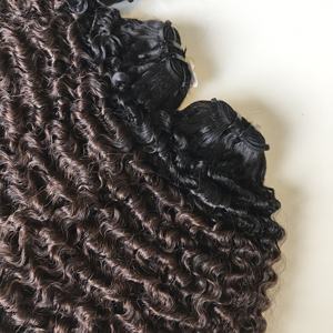 Extensiones de cabello con rizos birmanos, color natural humano vietnamita, precio de fábrica, cabello ondulado - Product Image 5