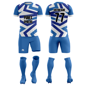 Uniforme de Fútbol Personalizado y Económico para Hombre y Conjunto de Camiseta de Fútbol Sublimada para Entrenamiento de Equipo - Product Image 5