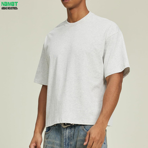 Camiseta de Corte Cuadrado con Logotipo Personalizado, 180 g/m², Algodón Tejido, Manga Corta, Ecológica para Hombre, Nueva Llegada - Product Image 5