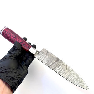 Handmade Damascus Steel Chef Knife Professional Kitchen <b>Tool</b> With Comfortable Grip For Cooking Enthusiasts - Product Image 5