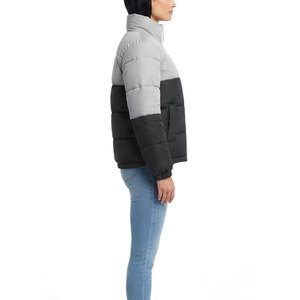 Stylish Puffer <b>Jacket</b> <b>Women</b> <b>Lightweight</b> Winter Outerwear With Soft Insulated Full Zip Front Side Pockets And Modern Casual Wear - Product Image 4