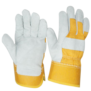 High Quality Customized Color Cow/Goatskin Grain Leather Safety <b>Driver</b> <b>Gloves</b>-Anti-Vibration Anti-Slip Heat/Cold <b>Gloves</b> - Product Image 4