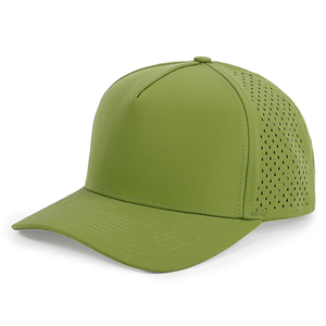 Custom Waterproof <b>Baseball</b> <b>Cap</b> 5 Panel Waterproof Laser Cut Holes Quick Dry Breathable Mesh Running Hat for Men Women Outdoor - Product Image 6